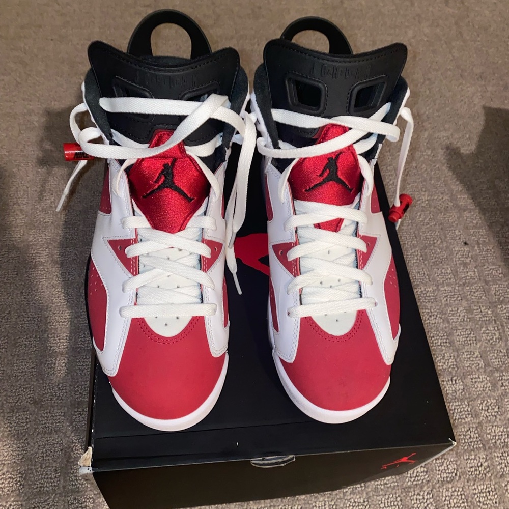 Air jordan 6s “Carmines”